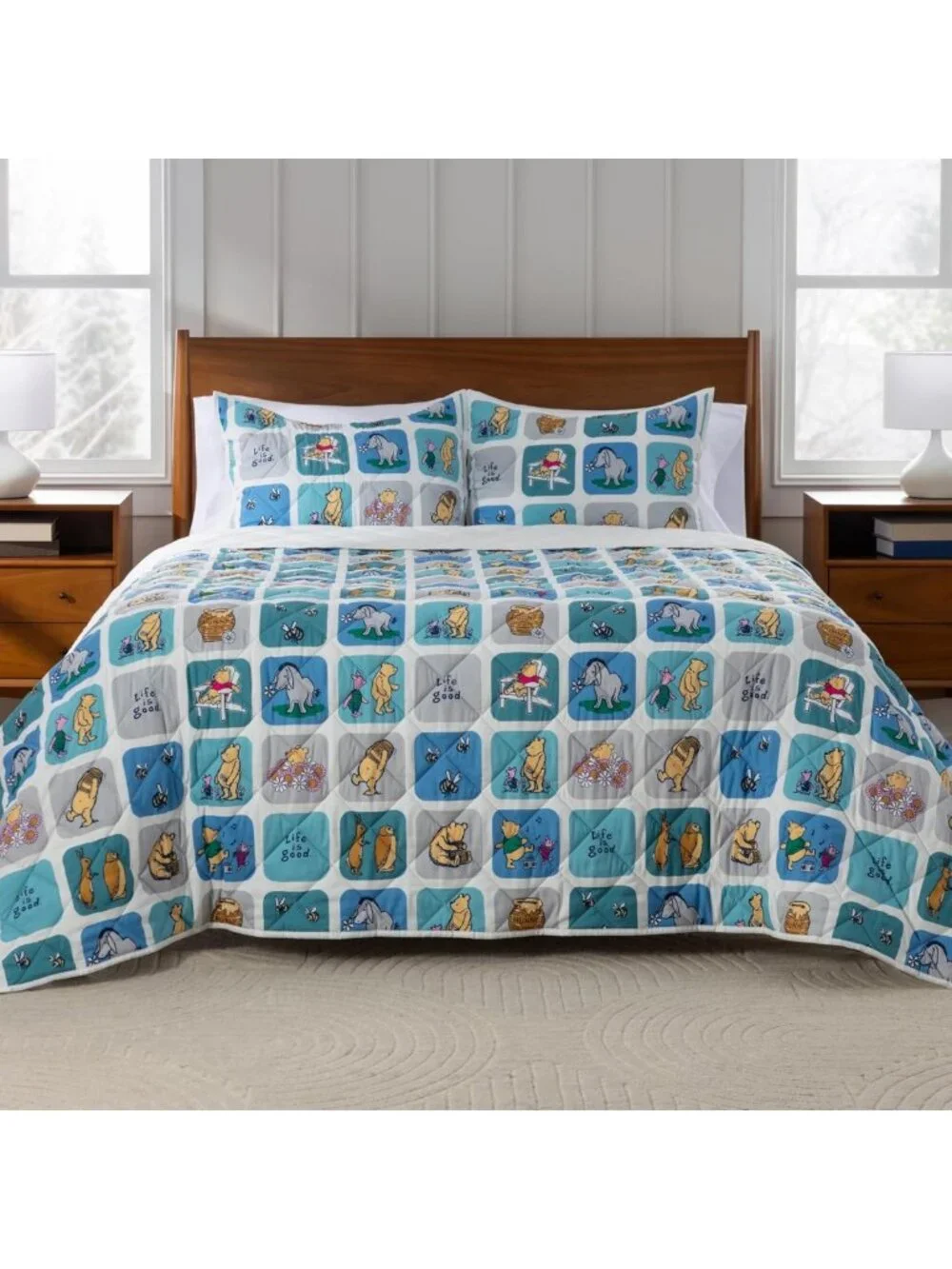 Cozy Microfiber Quilt Set with Sham - Ultra Soft Lightweight Bedspread for